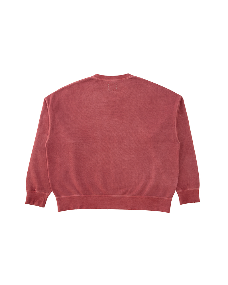 AMPLUS SB SWEAT L/S (U.D.) RED 1