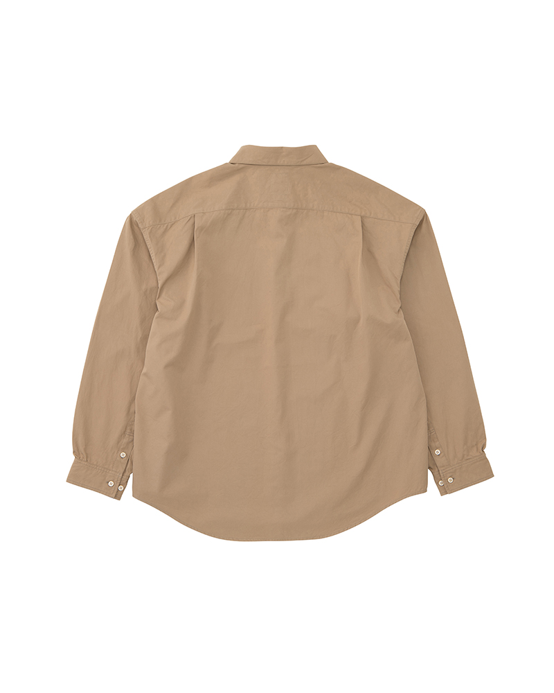 PALMER SHIRT L/S PEERLESS BEIGE 1