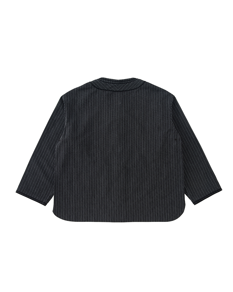 DUGOUT L/S SANTOME BLACK 1