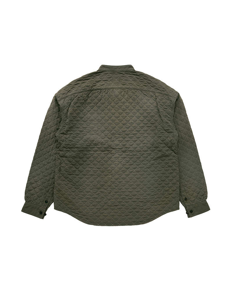 QUILTED PALMER SHIRT L/S GREEN 1