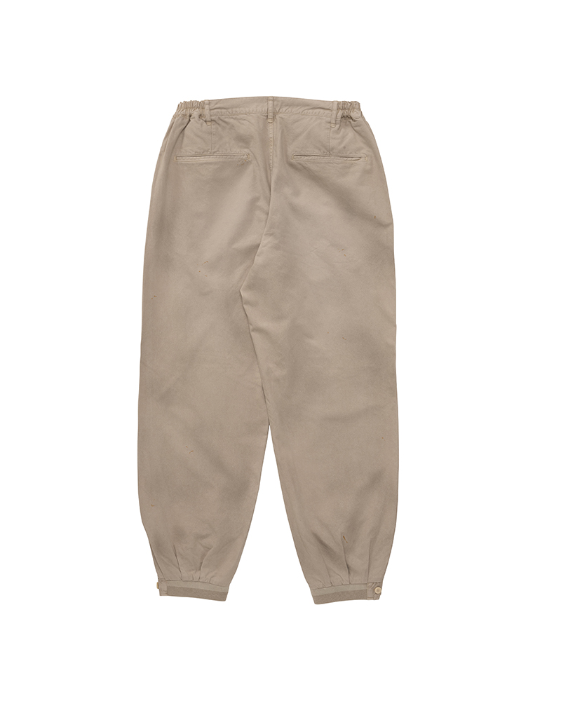 CARROL CHINO PANTS DMGD IVORY 1