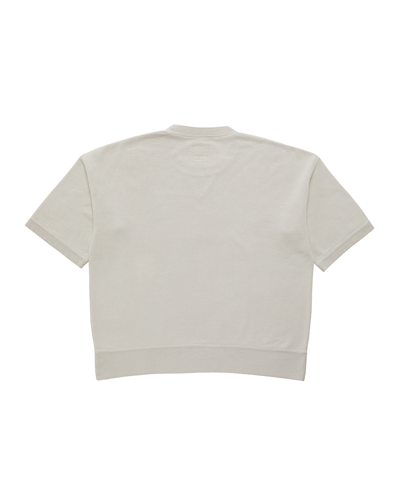 JUMBO SB SWEAT S/S DMGD (U.D.) OFF WHITE 1