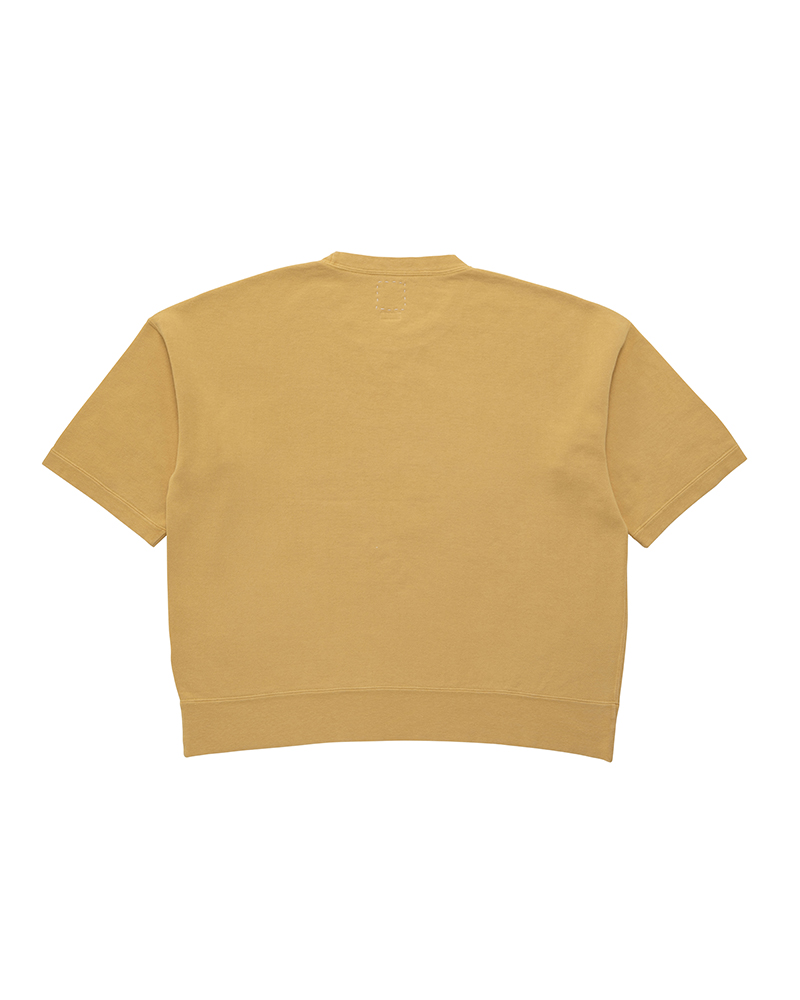 JUMBO SB SWEAT S/S DMGD (U.D.) MUSTARD 1