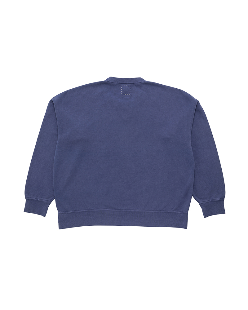 JUMBO SB SWEAT L/S DMGD (U.D.) BLUE 1