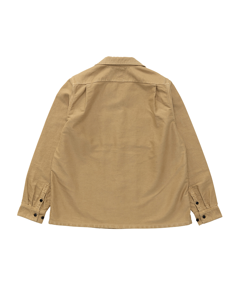 KEESEY G.S. SHIRT L/S MOLESKIN BEIGE 1
