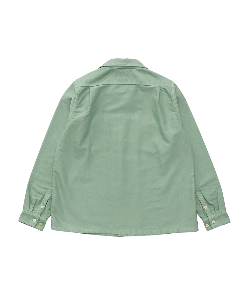 KEESEY G.S. SHIRT L/S MOLESKIN LT.GREEN 1