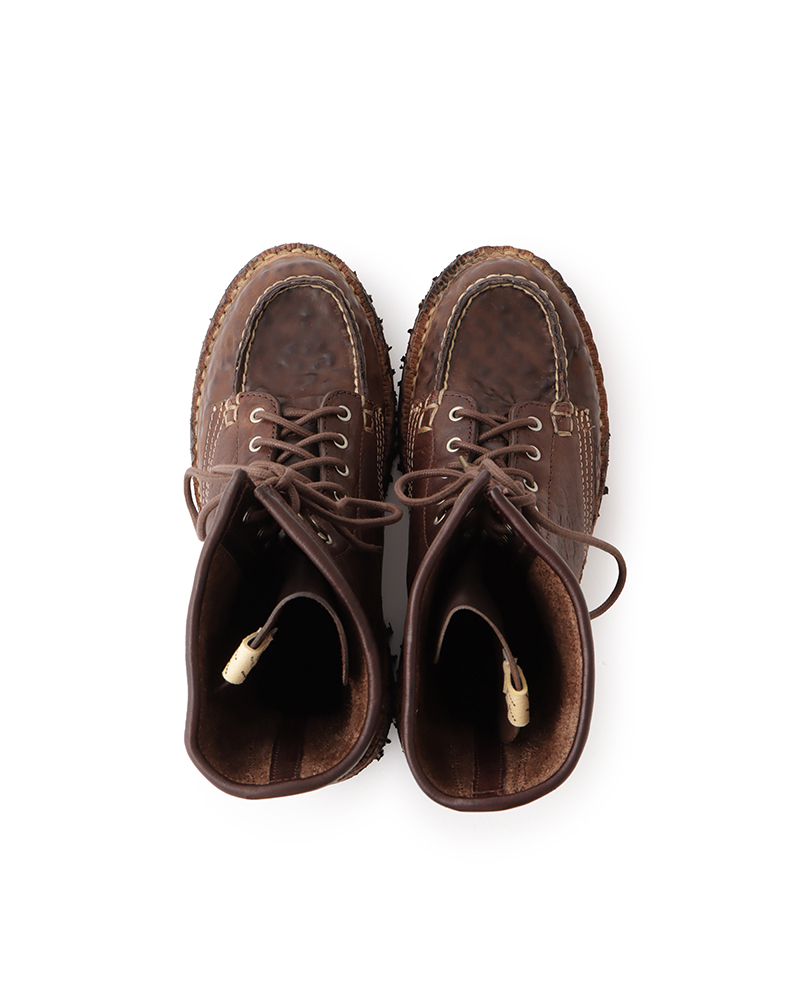 SCOUT MOC BOOTS HI-FOLK DK.BROWN M8