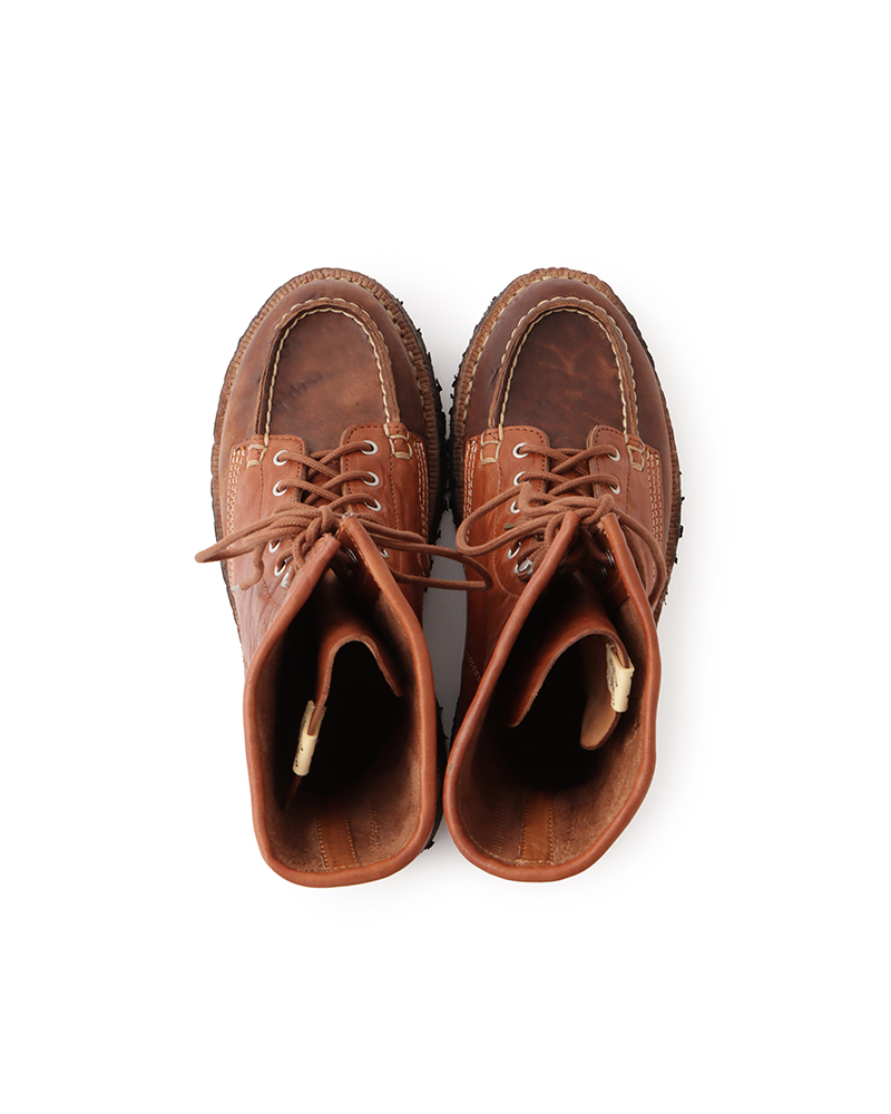 SCOUT MOC BOOTS HI-FOLK BROWN M8