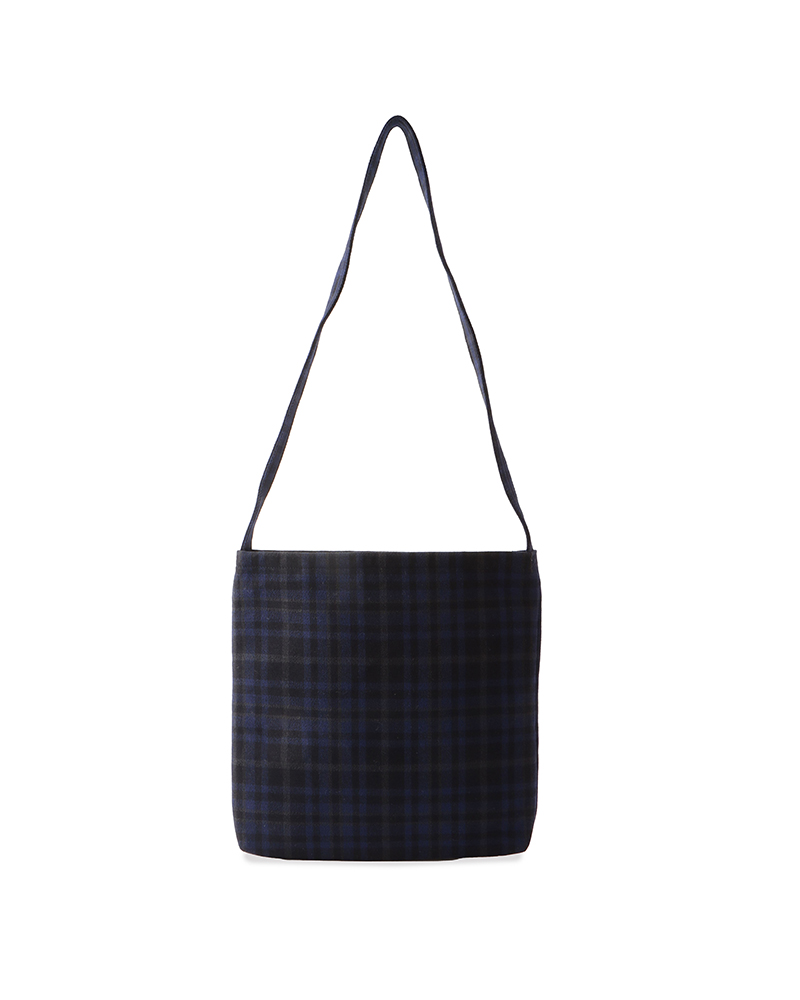 RECORD BAG BUFFALO CHECK NAVY -