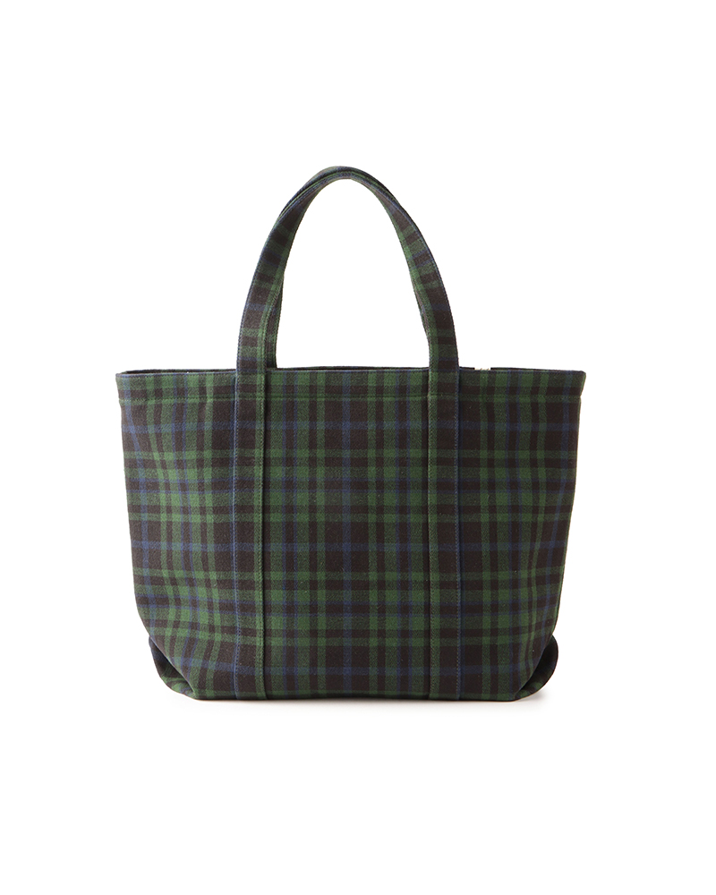 UT.TOTE (M) BUFFALO CHECK GREEN -