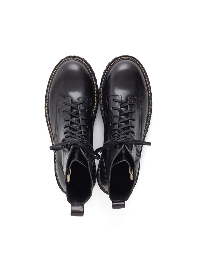 GILLESPIE BOOTS-FOLK BLACK M8