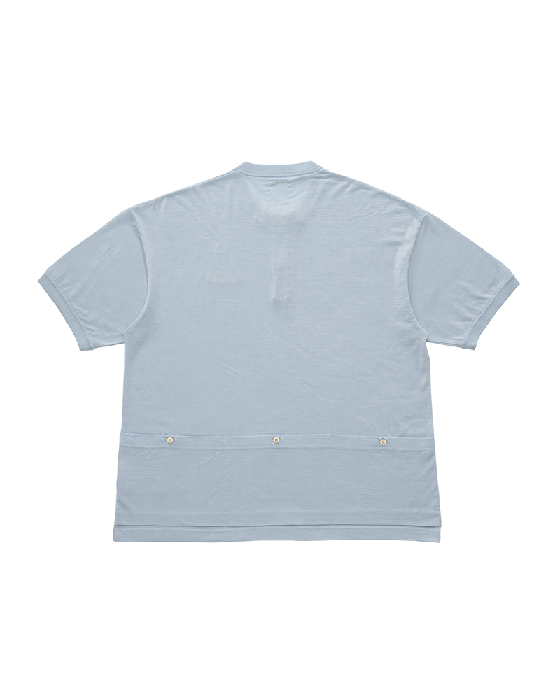 MERCKX ZIP P.O. S/S (SUPERFINE) PL.BLUE 1
