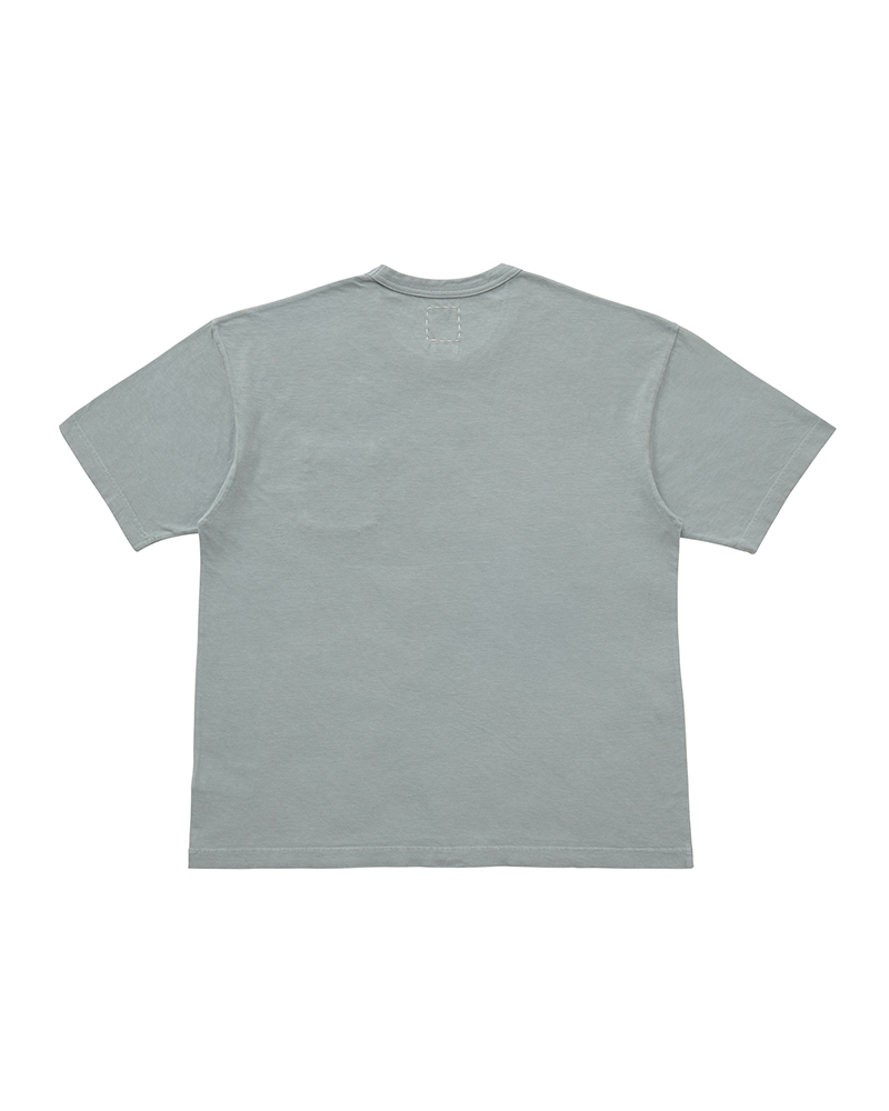 JUMBO TEE S/S DMGD LT.GREEN 1