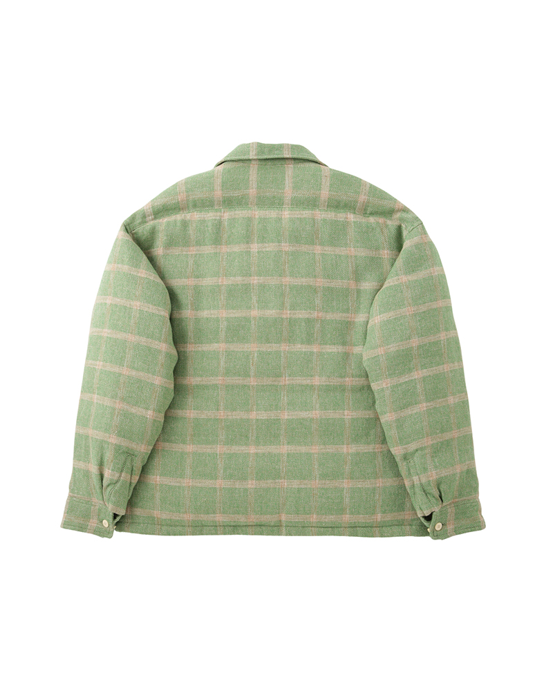 KEESEY CHECK DOWN JKT LT.GREEN 1