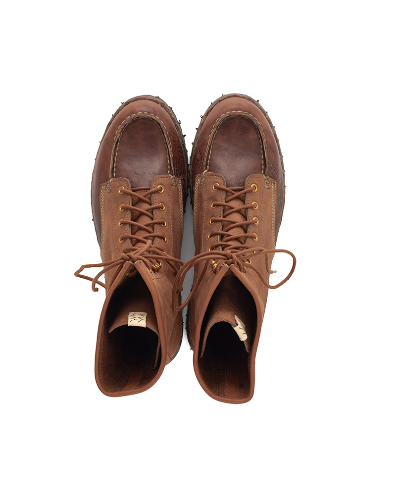SCOUT MOC BOOTS-FOLK BROWN M8