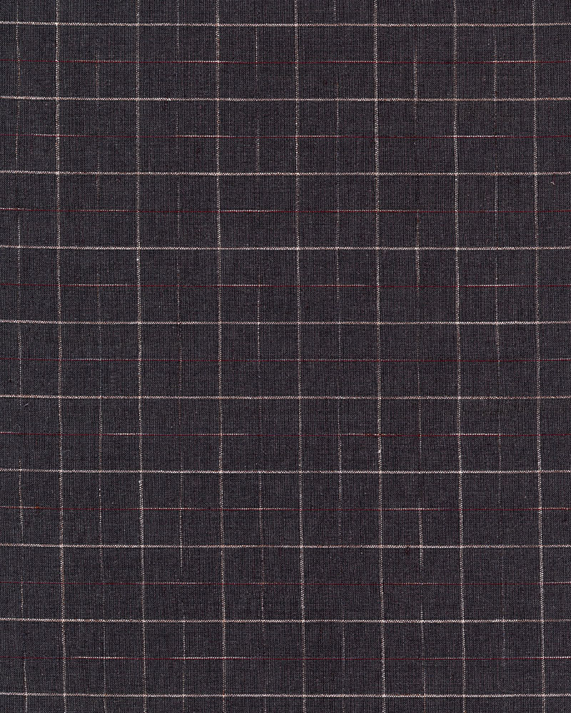 NECKTIE SANTOME CHECK BLACK -