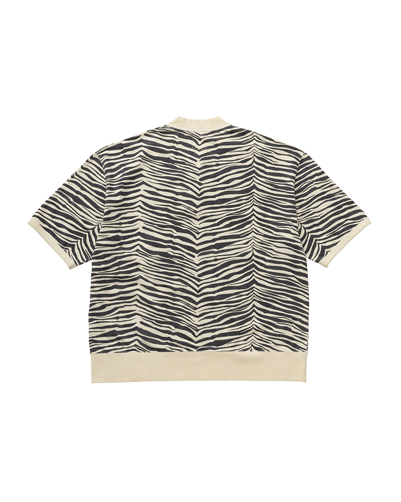 MONDO HENLEY ZIP S/S QUAGGA official Japan store image 4