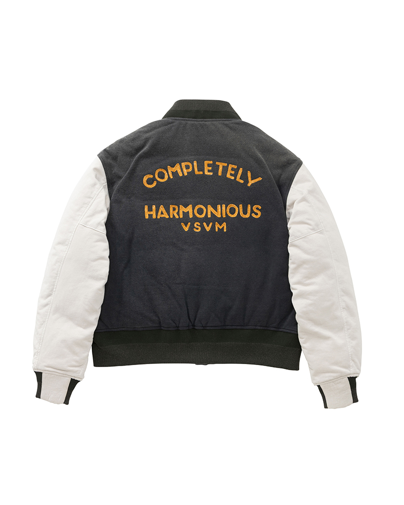 VARSITY ERA DOWN JKT BLACK 1