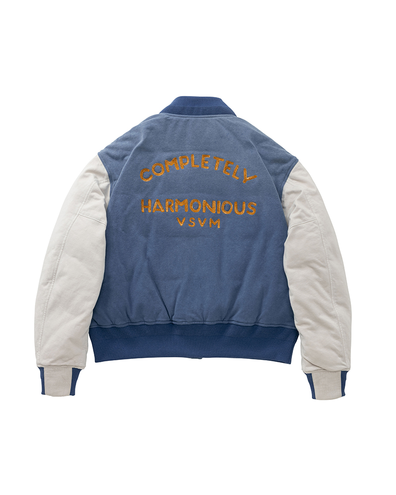 VARSITY ERA DOWN JKT LT.INDIGO 1