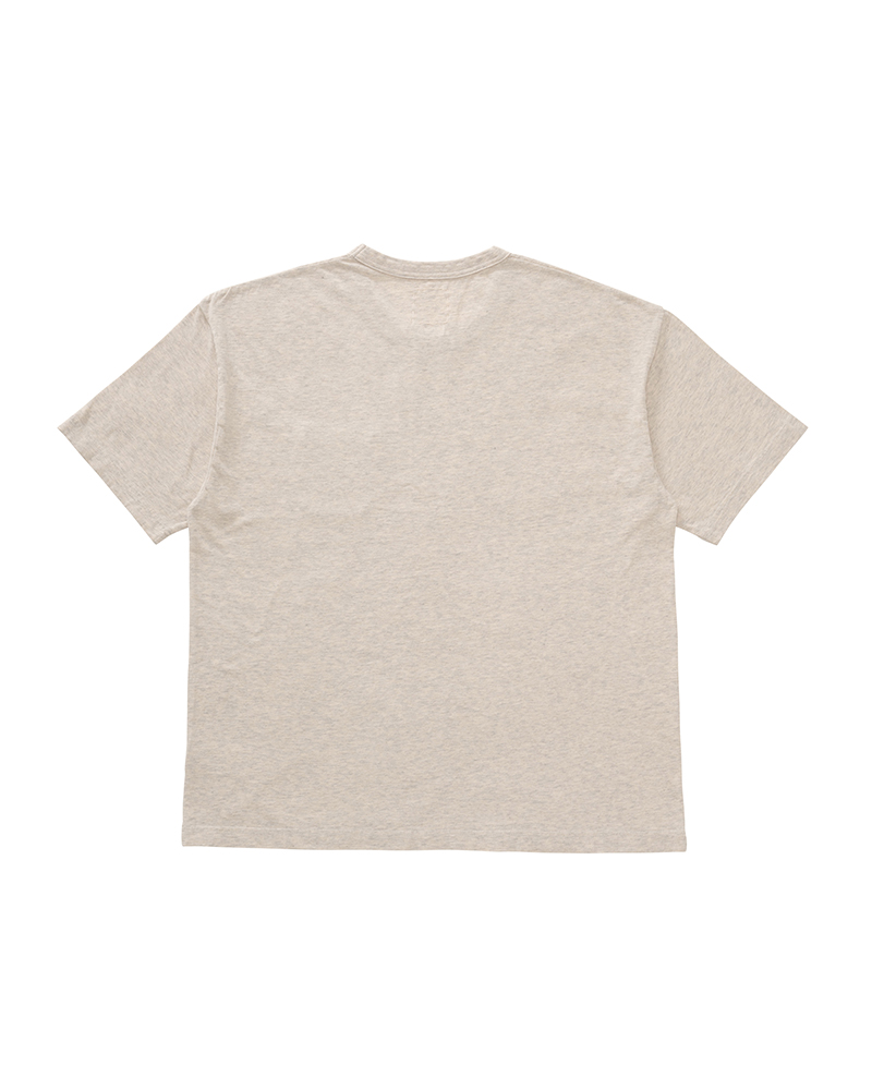 JUMBO TEE S/S DMGD GREY 1