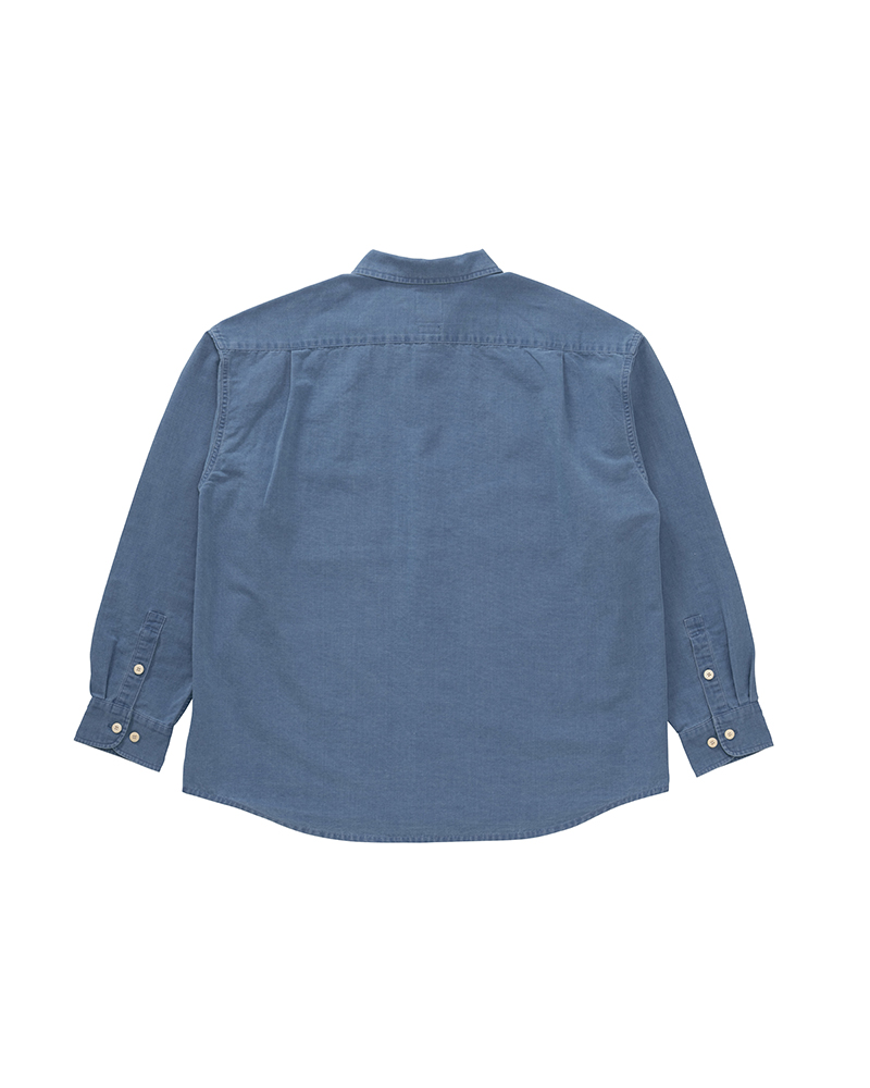 LUMBER L/S LT.INDIGO 1