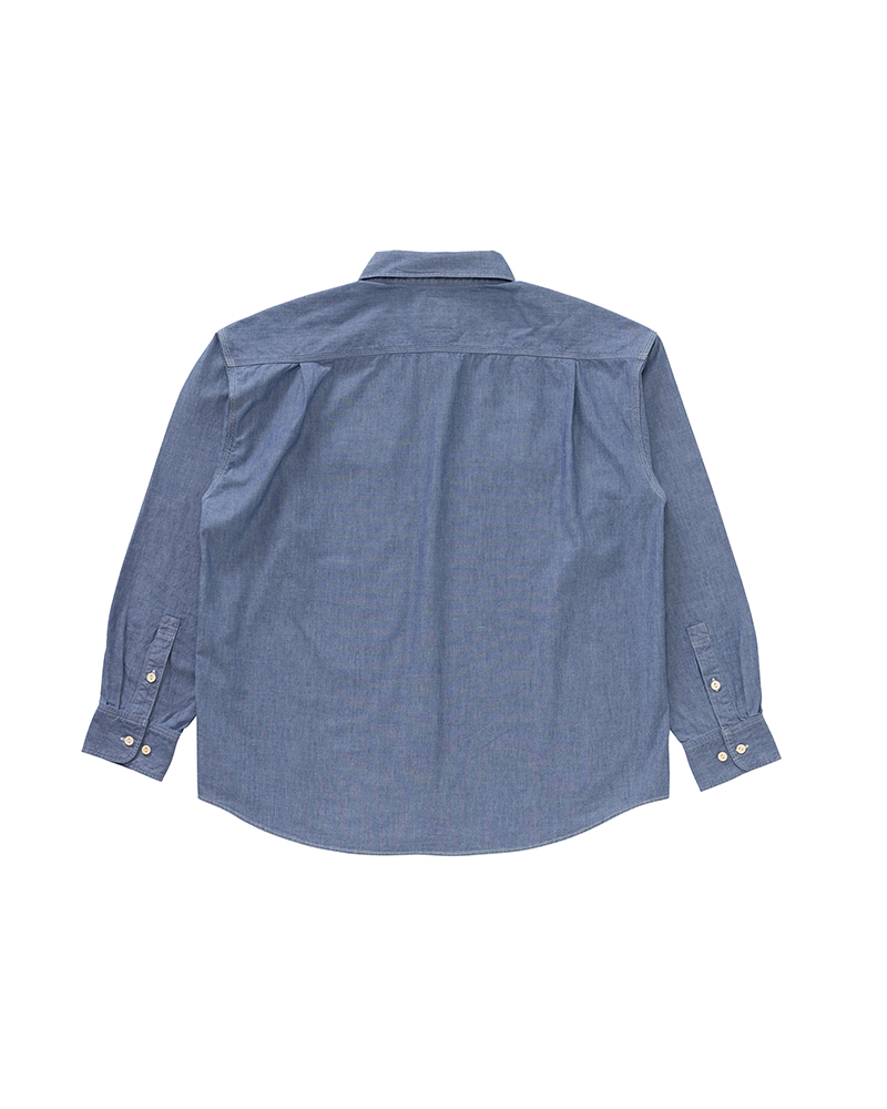 LANGER CHAMBRAY L/S INDIGO 1