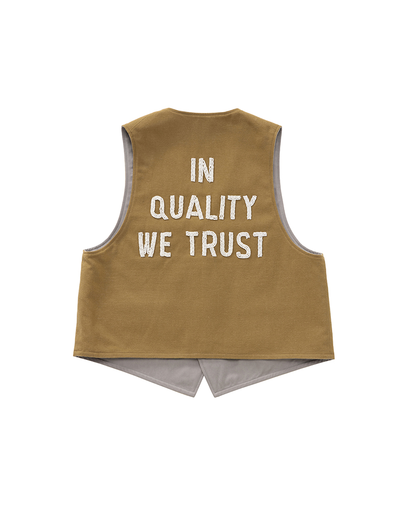 NEWFOLK VEST KHAKI 1