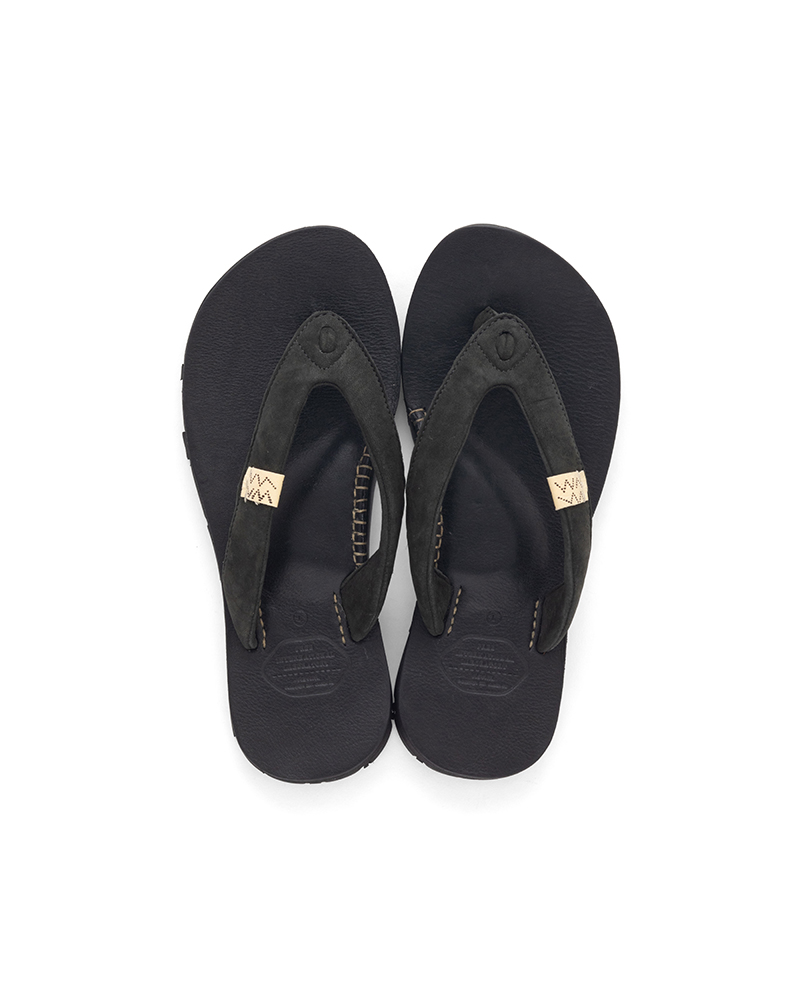 LAMA SANDAL-FOLK BLACK M
