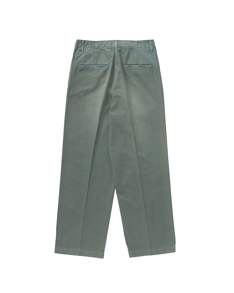 BROADER CHINO DMGD LT.GREEN 1