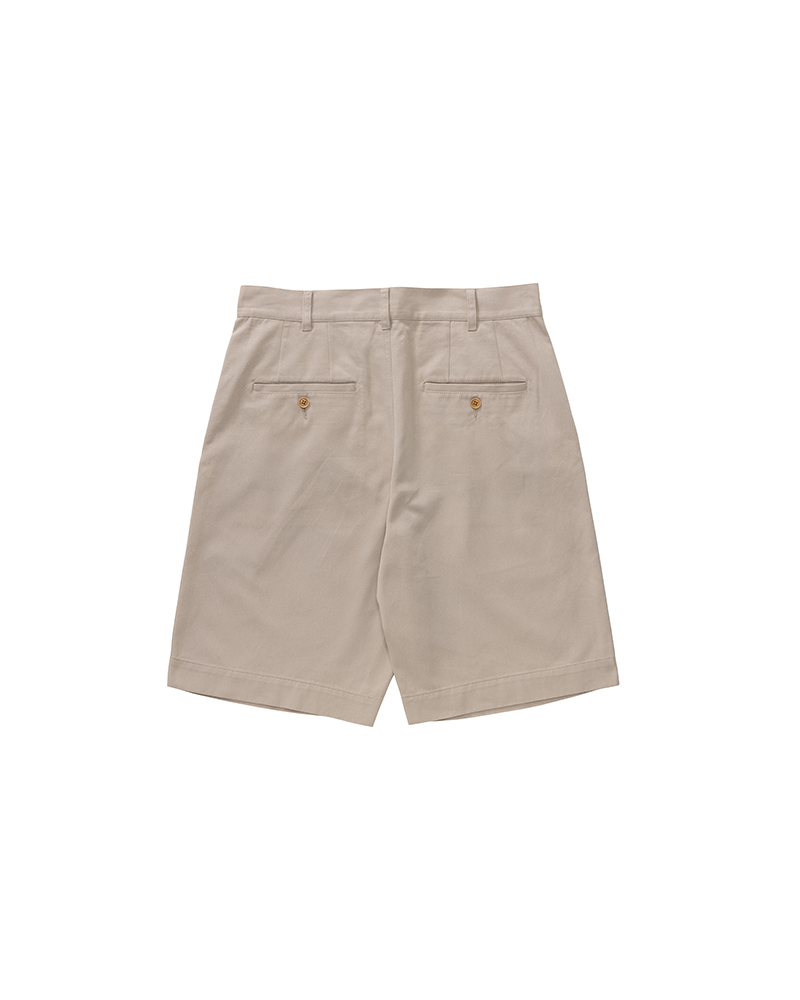 BEARN CHINO SHORTS IVORY 1