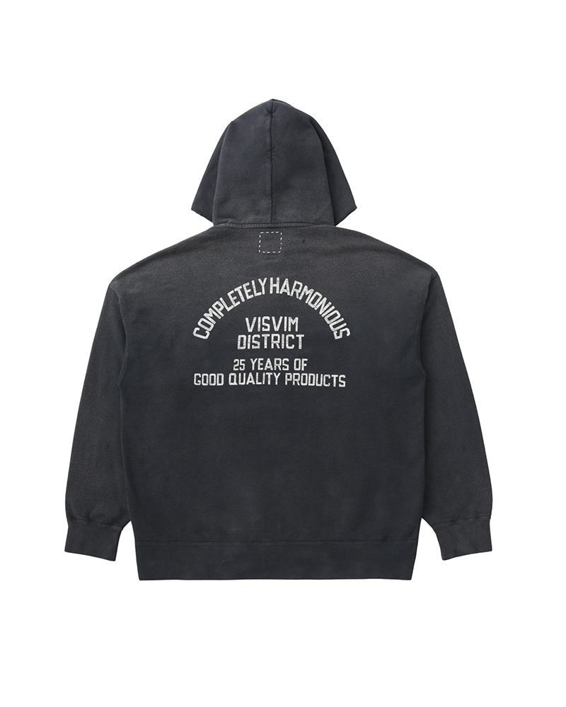 JUMBO SB HOODIE F.Z. DISTRICT CRASH BLACK 1