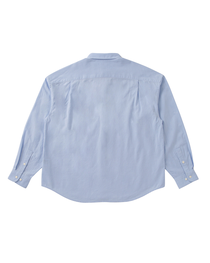 B.D. OXFORD L/S LT.BLUE 1