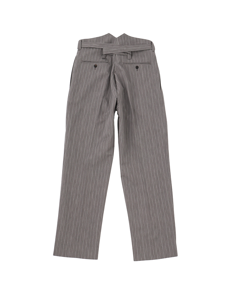HAKAMA PANTS STRIPE GREY 1