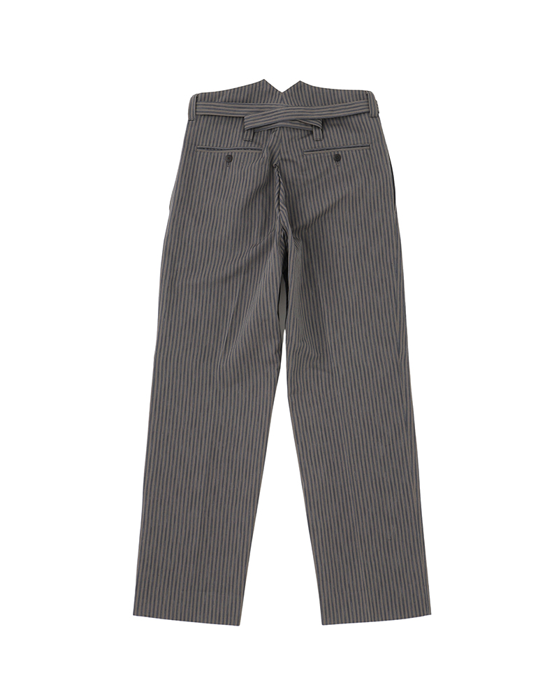 HAKAMA PANTS STRIPE NAVY 1
