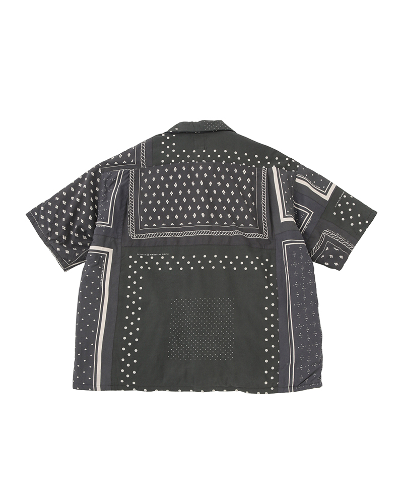 WALLIS DOWN SHIRT S/S (C/SI) BLACK 1