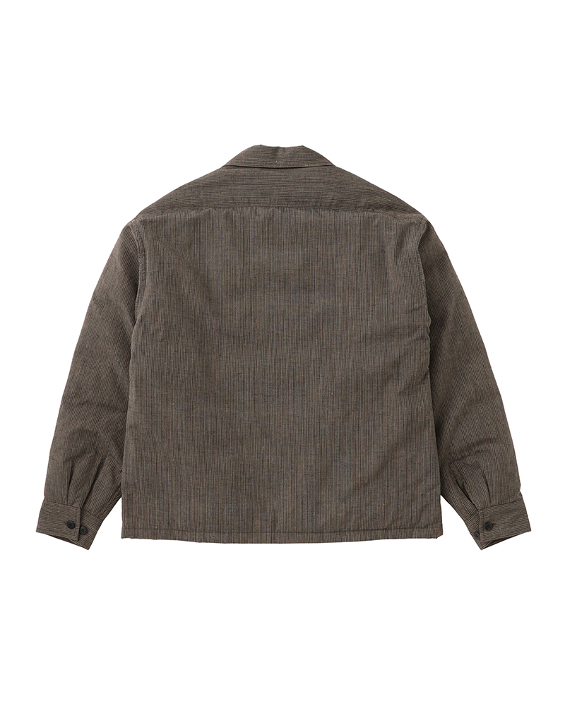 KEESEY CHECK DOWN JKT CHARCOAL 1