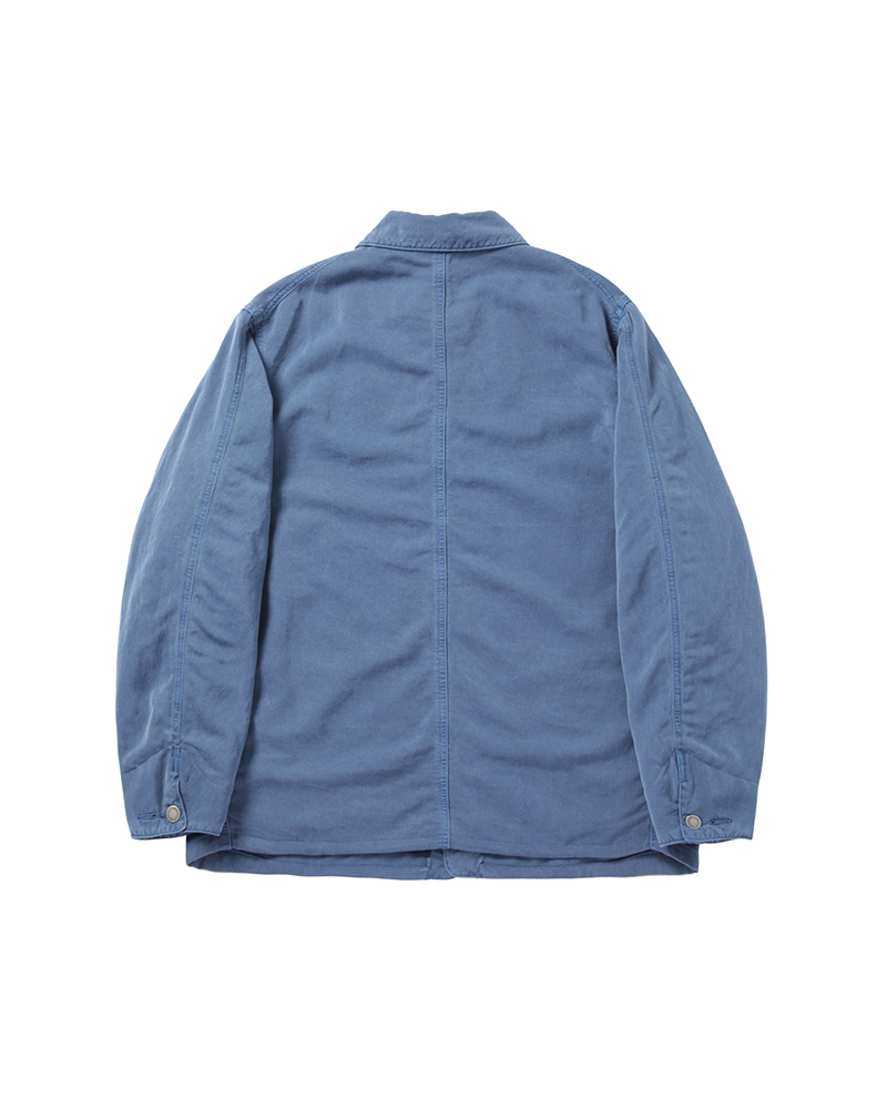 COVERALL JKT DMGD BLUE 1