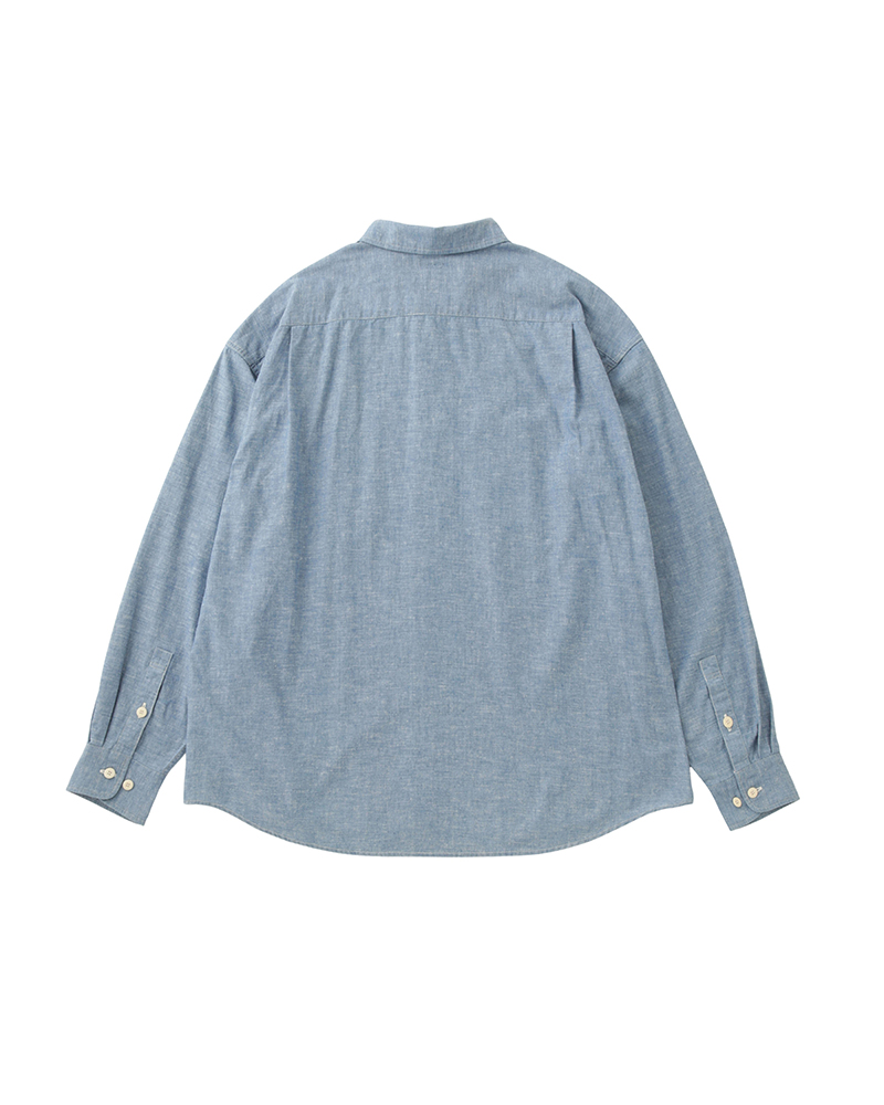 LUMBER CHAMBRAY L/S LT.INDIGO 1