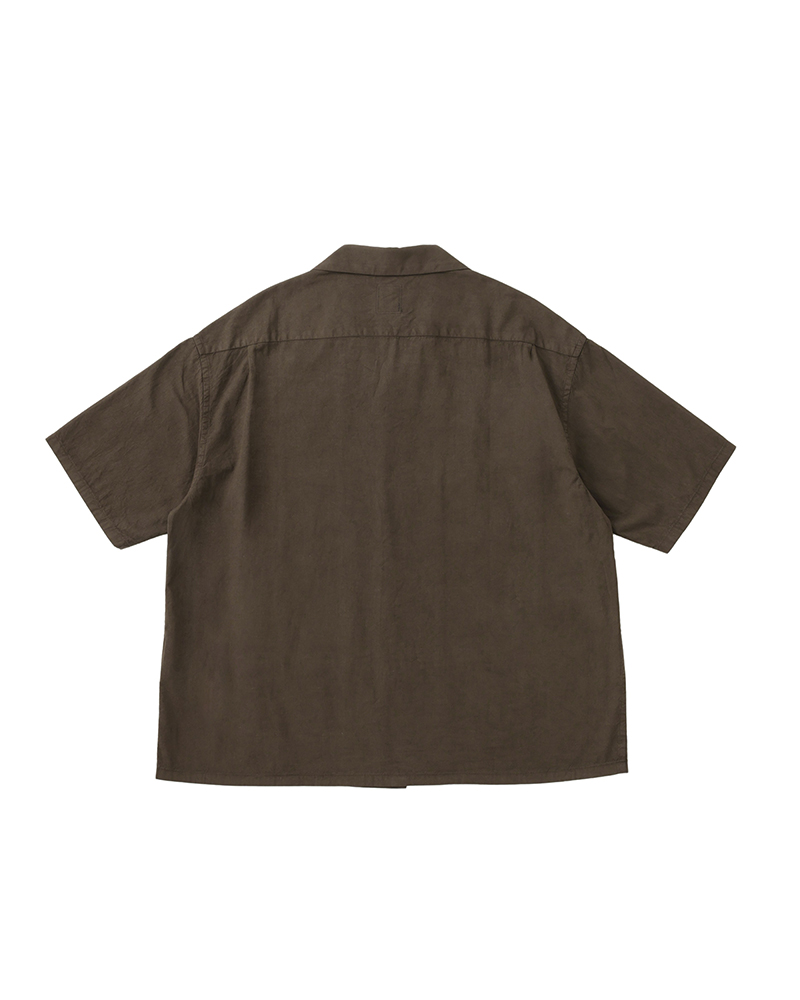 CROSBY SHIRT S/S (N.D.) DK.MUD 1