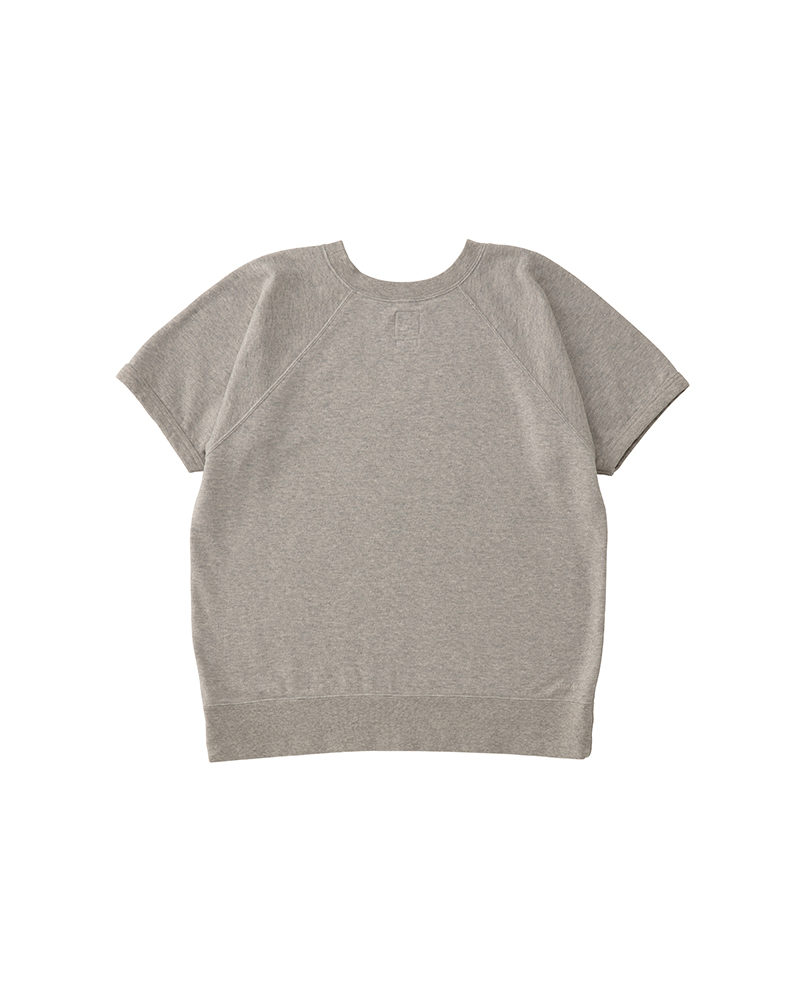 RAGLAN SWEAT S/S (C/WS) W GREY 0