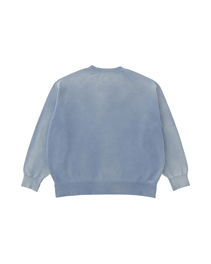 AMPLUS CREW L/S CRASH W BLUE 0