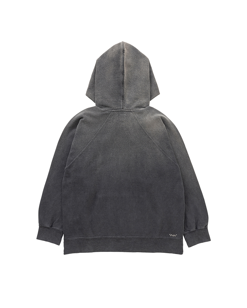 RAGLAN HOODIE P.O. CRASH W BLACK 0
