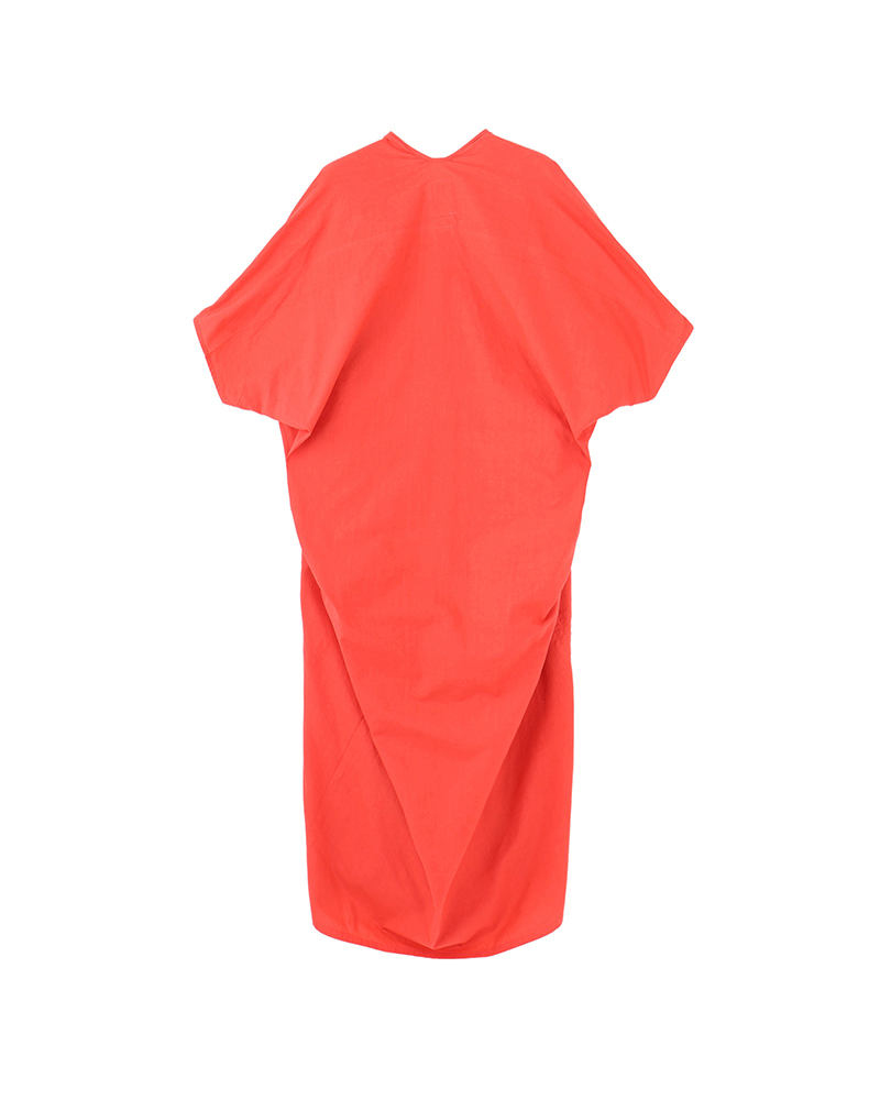 RUANA DRESS RED 0