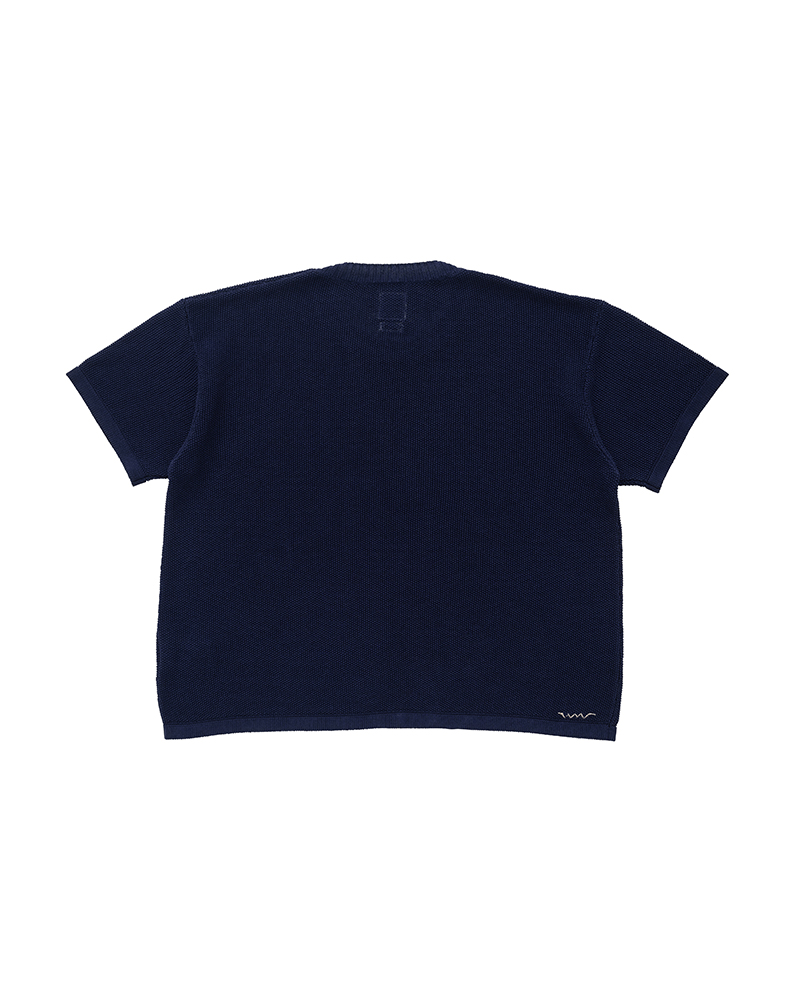 JUMBO KNIT S/S (SI/C) W NAVY 0