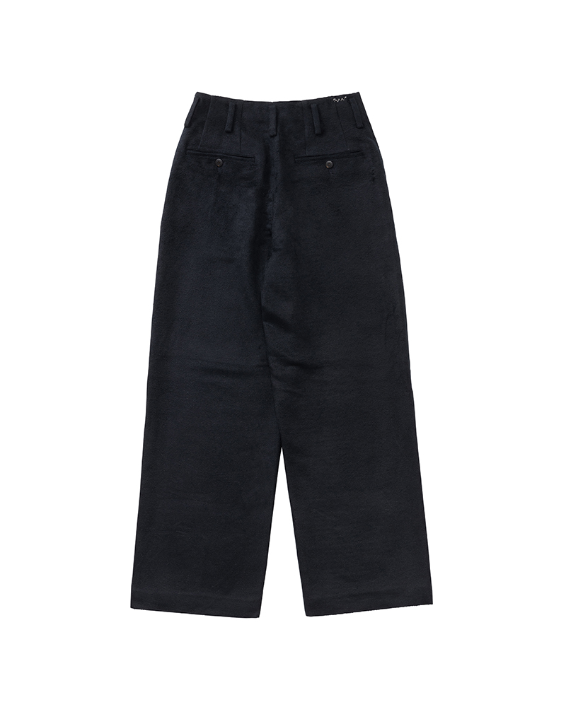 WIDE PANTS (SILK) W NAVY 00