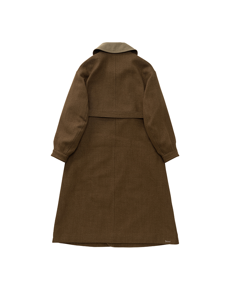 CLAUDINE COAT W OLIVE 00
