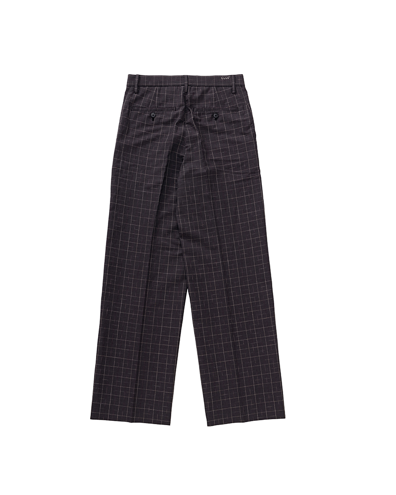 PENNY SLACKS SANTOME CHECK W official Japan store image 2