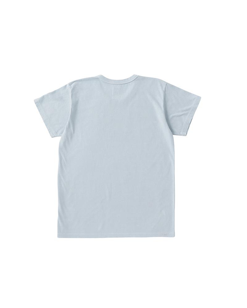 BOX TEE S/S 89 DMGD W LT.BLUE 0