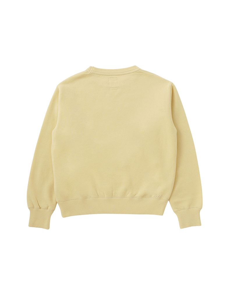 CARREE SWEAT L/S (FINE WOOL) W YELLOW 0