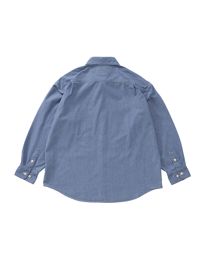 LANEE CHAMBRAY L/S W LT.INDIGO 0